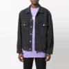 BB Sprayed Denim-Jacke, Large-Fit, «Dark Grey White» 678354TIWA21440