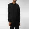 BB-Sweatshirt mit Interlock-Stoff und Rückenaufdruck «Black Green» 583117T14396076