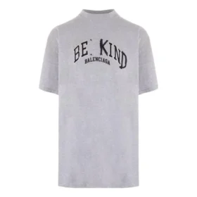 BE KIND T-Shirt mit Rundhalsausschnitt «Grey» 739028TPVD51167