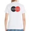 Bedruckt, Rundhalsausschnitt, Kurzarm, weiss 612964TIV799000
