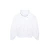 Bedruckte Unisex-Sportkapuzenjacke, weiss 641679TJVI69040