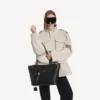 Bel Air Tote Bag für Damen, mittelgross, in Schwarz
