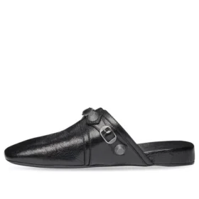 Bequeme Cagole-Pantoletten «Schwarz» 716613WAD4E1008