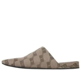 Bequeme Pantoletten «BB Monogram Brown» 636605W2I103020