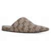 Bequeme Pantoletten «BB Monogram Brown» 636605W2I103020