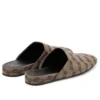 Bequeme Pantoletten «BB Monogram Brown» 636605W2I103020