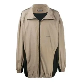 Übergroße, leichte Track-Jacke mit Reissverschluss «Neutrals» 625510TDO139577