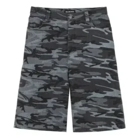 Bermuda-Shorts im Camouflage-Look «Grey» 641464TJW551055