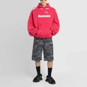 Bermuda-Shorts im Camouflage-Look «Grey» 641464TJW551055