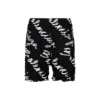 Bermudashorts mit Scribble-Logo «Black» 672410TML131070