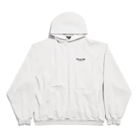 Beverly Hills Hoodie Oversize «Off White Black» 739024TQVS73307