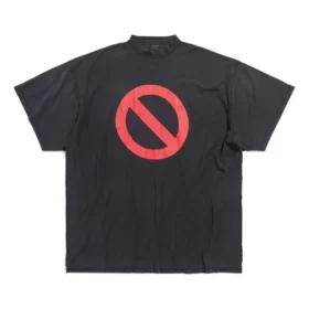Bfrnd Series Inside-out Oversized-T-Shirt «Black Faded» 787358TQVG81083