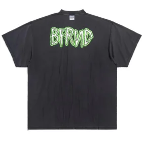 Bfrnd Series Inside-out Oversized-T-Shirt «Black Faded» 787358TQVG81083