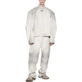 Bikerjacke Oversized «White» 744983TOS149012