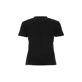 BLogo-Aufdruck, kurzärmelig, schwarz 612964TJVD61000