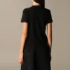 BLogo-Aufdruck, kurzärmelig, schwarz 612964TJVD61000