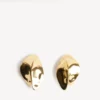 Bloom XS-Ohrringe für Damen in glänzendem Gold Bloom XS-Ohrringe für Damen in glänzendem Gold