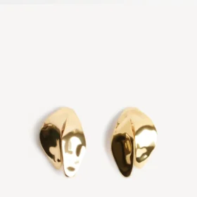 Bloom XS-Ohrringe für Damen in glänzendem Gold