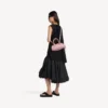 Bolero-Bowling-Tasche für Damen, Mini, in Rosenquarz