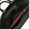 Bolero-Bowling-Tasche für Damen, mittelgross, in Schwarz Bolero-Bowling-Tasche für Damen, mittelgross, in Schwarz