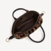Bolero-Bowling-Tasche Mini für Damen in Beige/Mokka