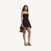Bolero-Bowling-Tasche Mini für Damen in Beige/Mokka