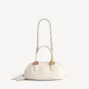 Bolero-Bowling-Tasche Mini für Damen in Creme Bolero-Bowling-Tasche Mini für Damen in Creme