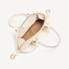 Bolero-Bowling-Tasche Mini für Damen in Creme Bolero-Bowling-Tasche Mini für Damen in Creme
