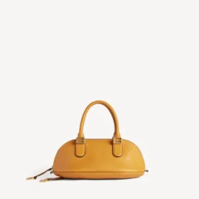 Bolero-Bowling-Tasche Mini für Damen in Curry