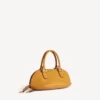 Bolero-Bowling-Tasche Mini für Damen in Curry
