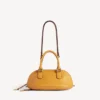 Bolero-Bowling-Tasche Mini für Damen in Curry