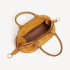 Bolero-Bowling-Tasche Mini für Damen in Curry