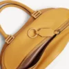 Bolero-Bowling-Tasche Mini für Damen in Curry
