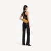 Bolero-Bowling-Tasche Mini für Damen in Curry