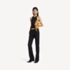 Bolero-Bowling-Tasche Mini für Damen in Curry