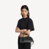 Bolero-Bowling-Tasche Mini für Damen in Schwarz Bolero-Bowling-Tasche Mini für Damen in Schwarz