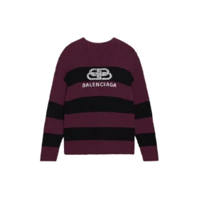 Border BB Strickpullover «Purple Black» 608760T31621087