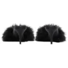Boudoir 70-mm-Sandalen «Black Feathers» 787447W0WMQ1000