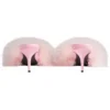 Boudoir 70-mm-Sandalen «Pink Feathers» 787447W0WMQ5000