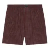 Boxershorts mit Micro-Tartan-Print «Red» 6584004A8B76464