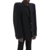 Boxy-Jacke «Schwarz» 790795TKT281000