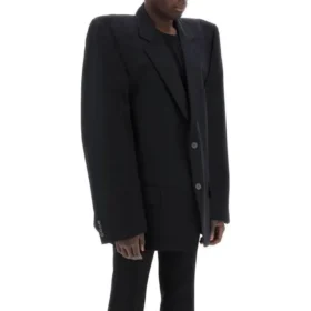 Boxy-Jacke «Schwarz» 790795TKT281000