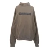 Boxy Logo Hoodie «Taupe Black» 729361TNVL27761