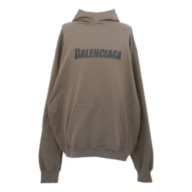 Boxy Logo Hoodie «Taupe Black» 729361TNVL27761