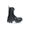 Bulldozer Schnürstiefel «Black Outline Calfskin» 672502WBEF21090