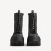 Bulldozer-Stiefeletten für Herren in Schwarz Bulldozer-Stiefeletten für Herren in Schwarz