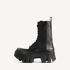Bulldozer-Stiefeletten für Herren in Schwarz Bulldozer-Stiefeletten für Herren in Schwarz