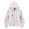 Business English Zip-up Hoodie «Off White» 788243TQVH69016