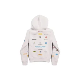 Business English Zip-up Hoodie «Off White» 788243TQVH69016