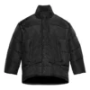 C-förmige Daunenjacke «Schwarz» 621982TYD331000